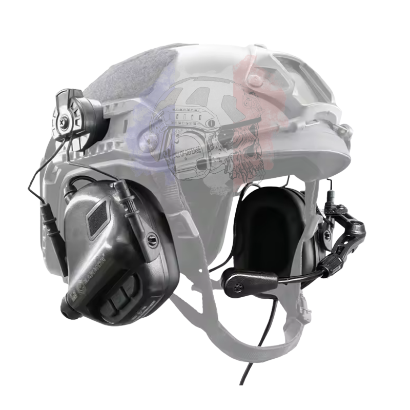 M32H Noir Rail | Casque antibruit électronique