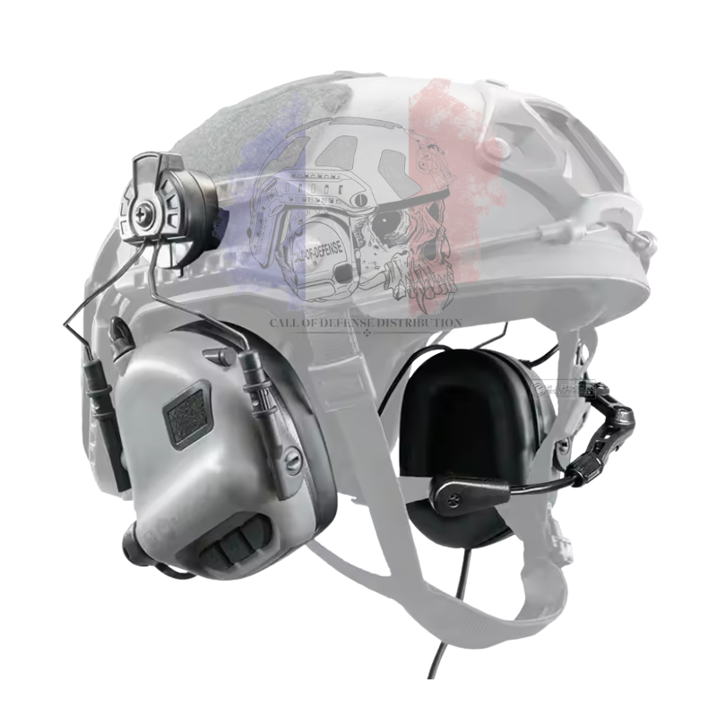 Casque antibruit électronique M32H rail Gris