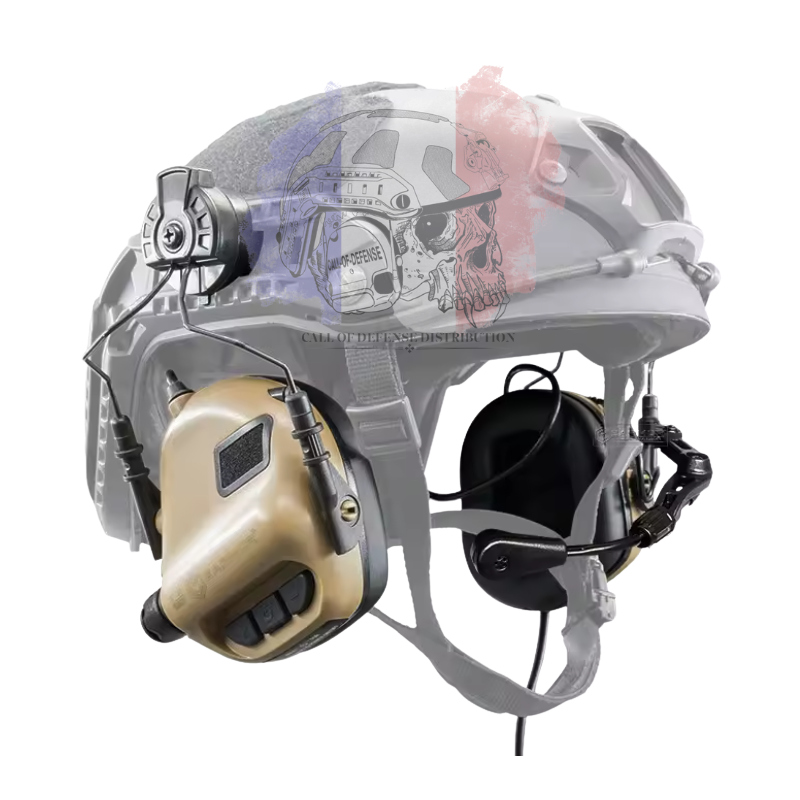 Casque antibruit électronique M32H rail Tan