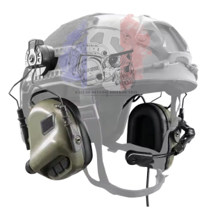 Casque antibruit électronique M32H rail Vert