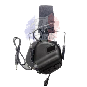 Casque antibruit électronique M32 Noir