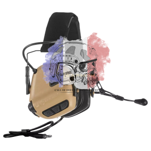Casque antibruit électronique M32 Tan
