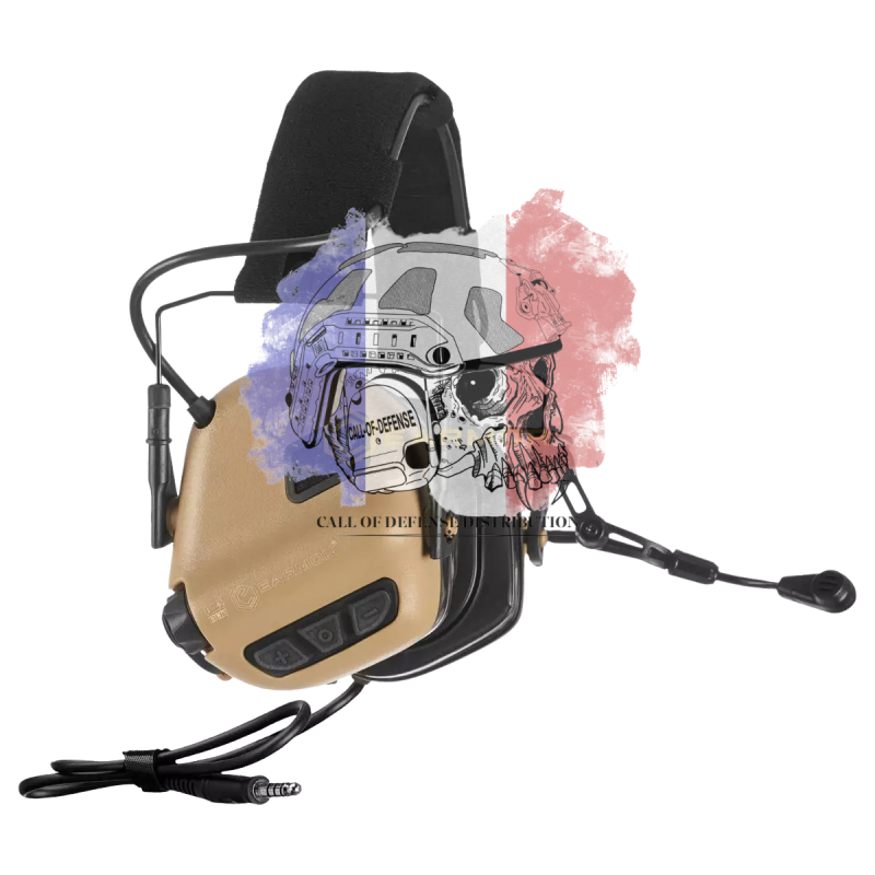 Casque antibruit électronique M32 Tan