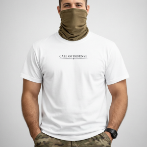 T-shirt CallOfDefense Apparel disponible en plusieurs coloris et tailles.