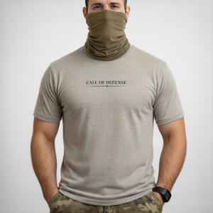 T-shirt CallOfDefense Apparel disponible en plusieurs coloris et tailles.