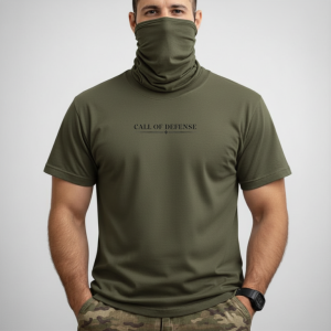 T-shirt CallOfDefense Apparel disponible en plusieurs coloris et tailles.