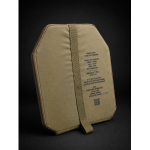 Plaque anti-trauma T-GUARD SAPI 25×30 | Souple, multicouche, 13–16 mm
